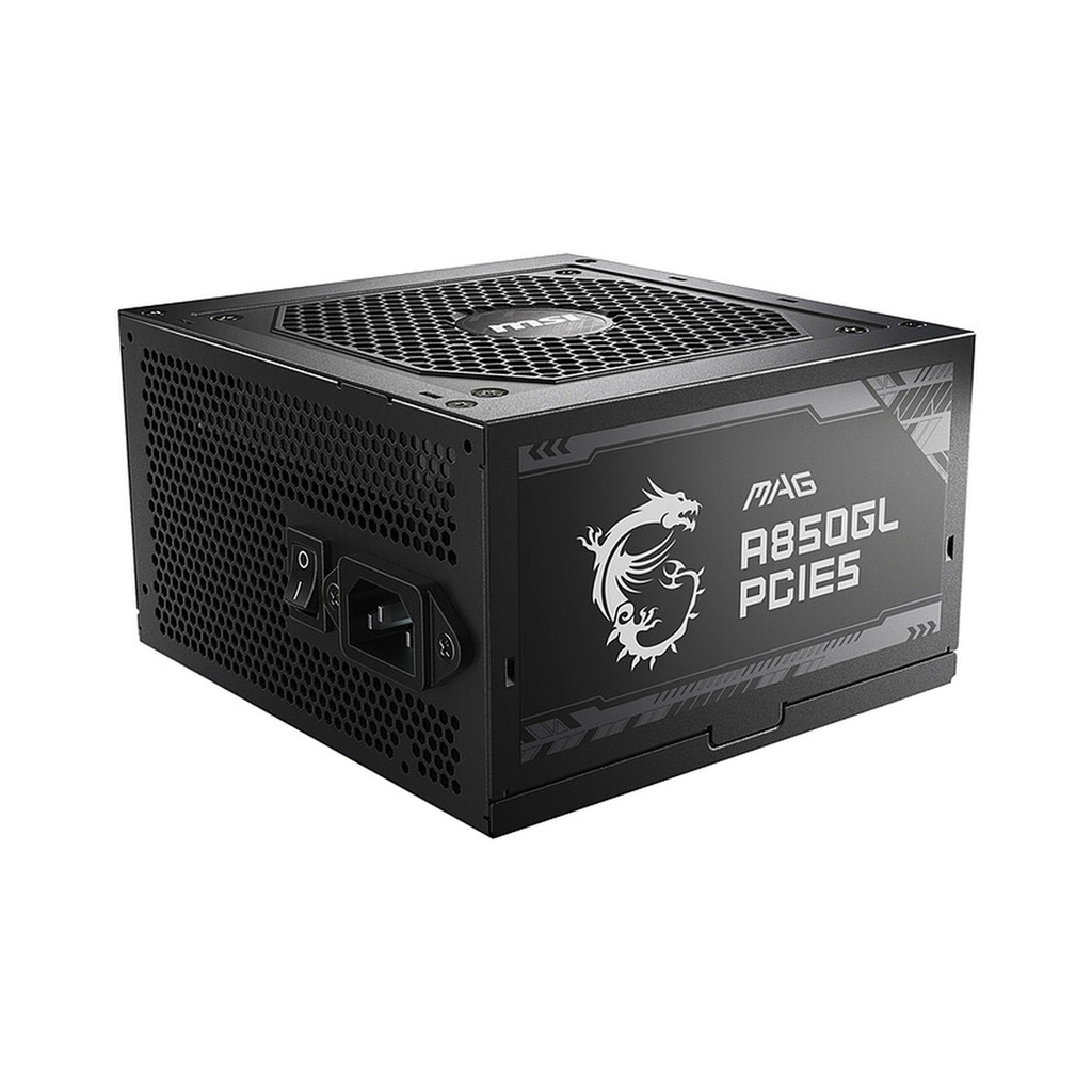 ALIMENTATION MSI MAG A850GL PCIE5 80PLUS GOLD NOIR