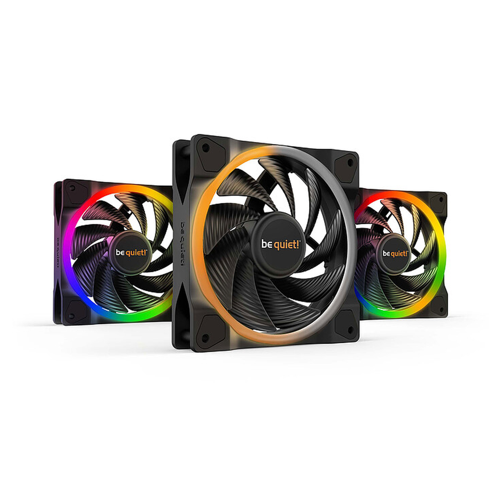 FAN BE QUIET! LIGHT WINGS 120MM PWM HIGH SPEED TRIPLE PACK ARGB