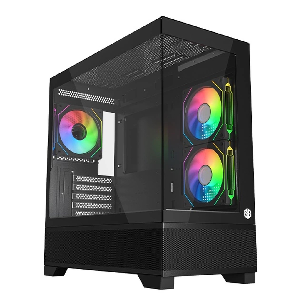 BOITIER SG PRO MINI 3 FAN ARGB NOIR