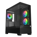 BOITIER SG PRO MINI 3 FAN ARGB NOIR