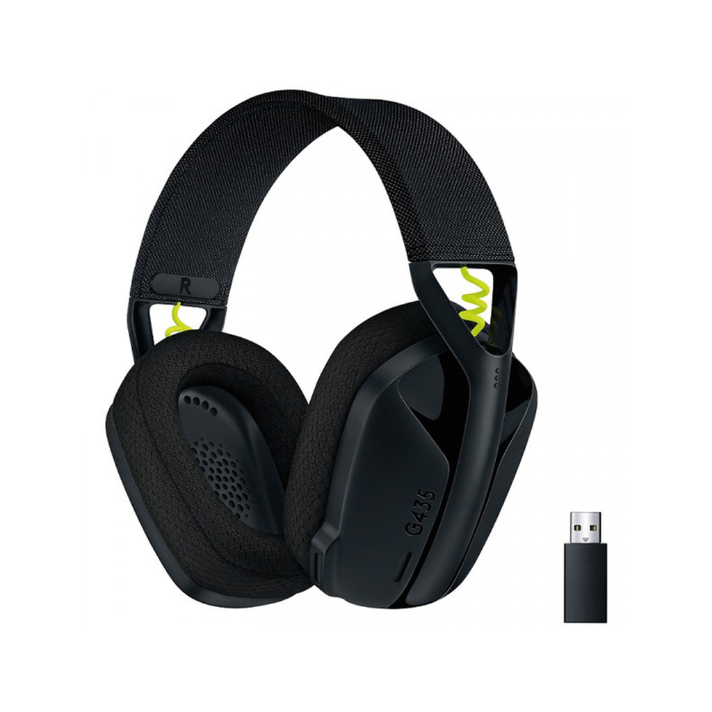 CASQUE LOGITECH G435 LIGHTSPEED WIRELESS NOIR