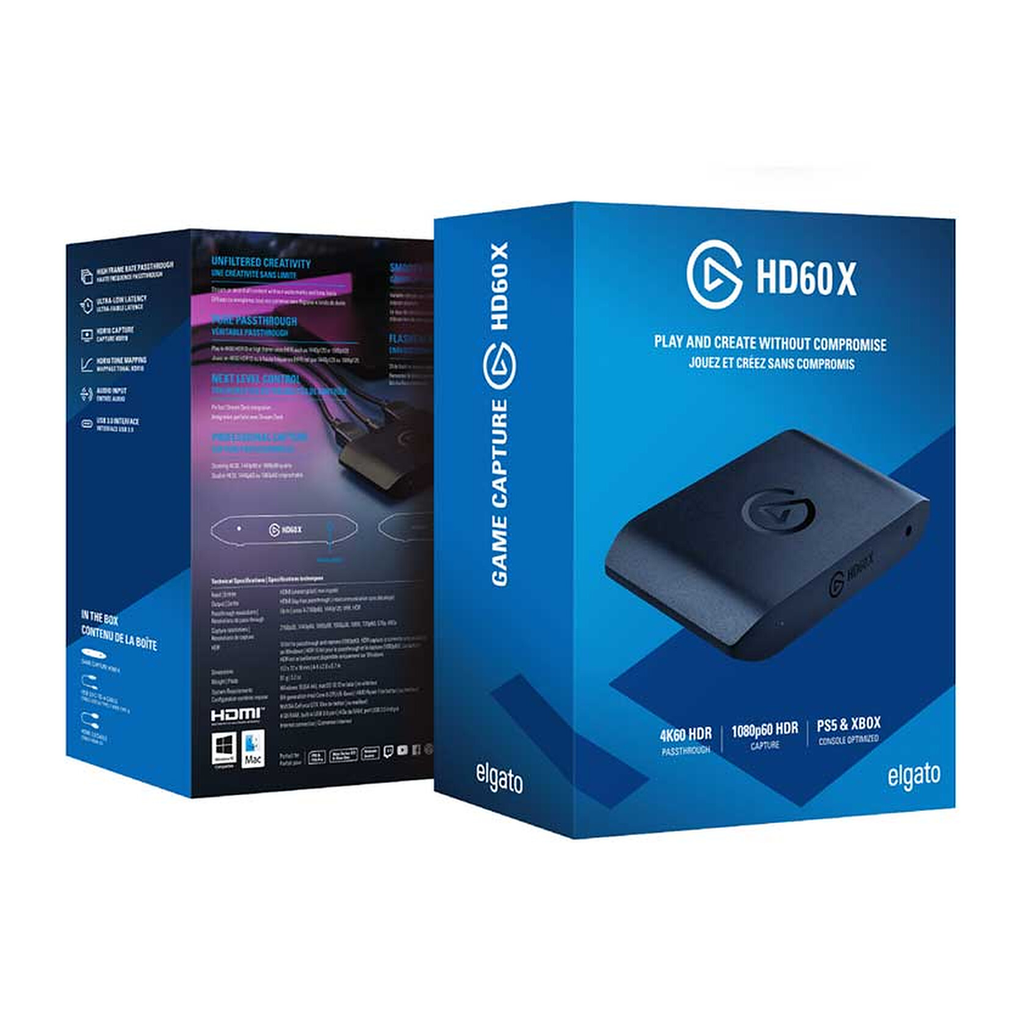 CARTE D'ACQUISITION ELGATO HD60 X