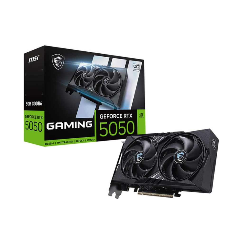CARTE GRAPHIQUE MSI GEFORCE RTX 5050 8G GAMING OC