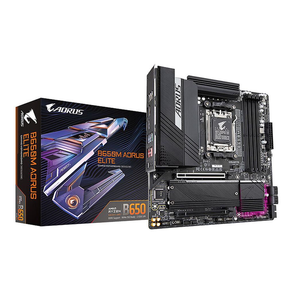 CARTE MERE GIGABYTE B650M AORUS ELITE DDR5