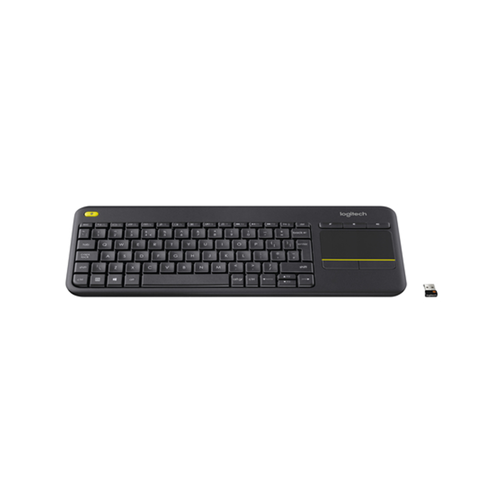 CLAVIER LOGITECH® WIRELESS TOUCH KEYBOARD K400 PLUS