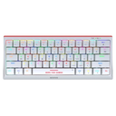 CLAVIER MARVO KG962G HECATE 61 EN WHITE (RED SWITCHES)