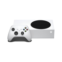 Microsoft Xbox Series S, 8x cores 3.6 GHz Zen 2-cpu, GPU 4 TFLOPS, 10 GB GDDR6, 512 GB NVMe SSD, 1440p, 120 FPS, HDMI 2.1, 3 x USB 3.1, 802.11ac, 10/100/1000LAN, White