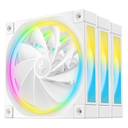 FAN DEEPCOOL FL12R 120MM TRIPLE PACK BLANC