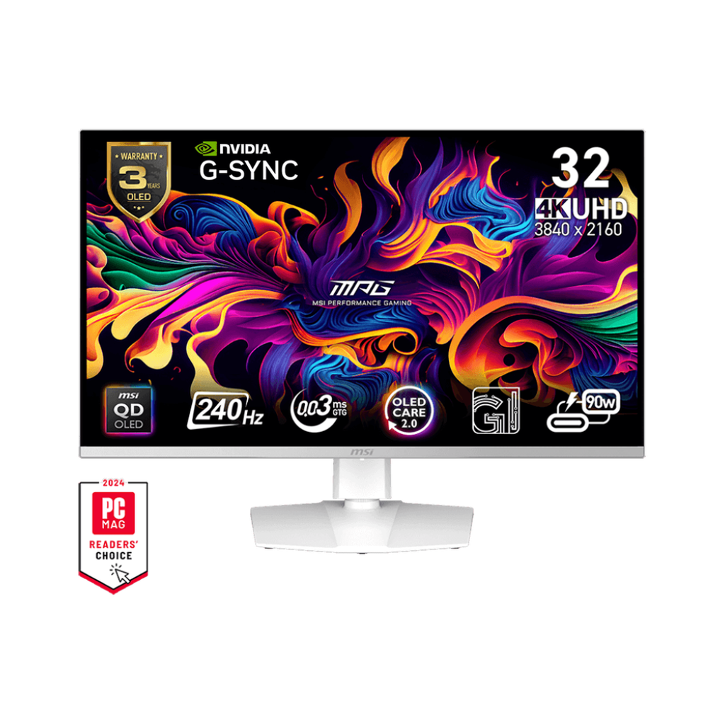 MONITEUR MSI MPG 321URXW QD-OLED 32'' 240HZ 0.03MS 4K