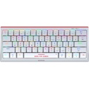 CLAVIER MARVO KG962G HECATE 61 EN WHITE (RED SWITCHES)