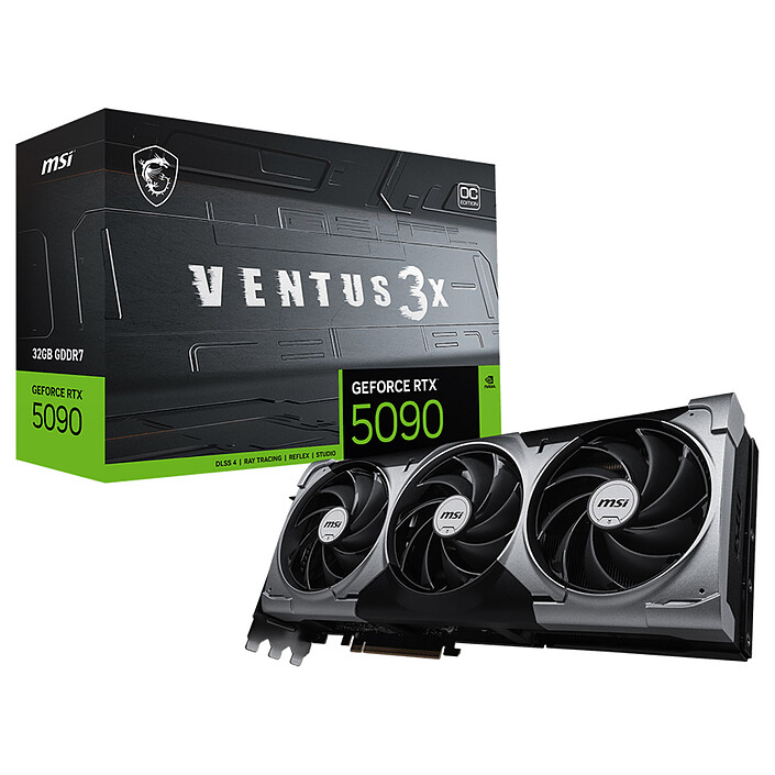 CARTE GRAPHIQUE MSI GEFORCE RTX 5090 32G VENTUS 3X