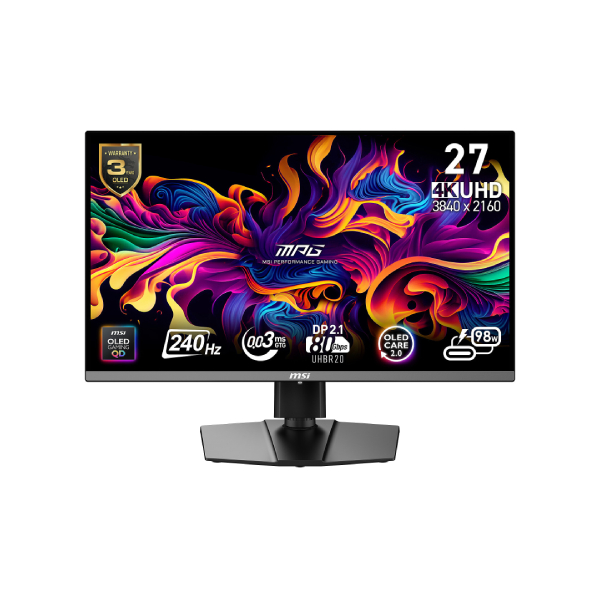 MONITEUR MSI MPG 272URX QD-OLED 27'' 240HZ 0.03MS 4K