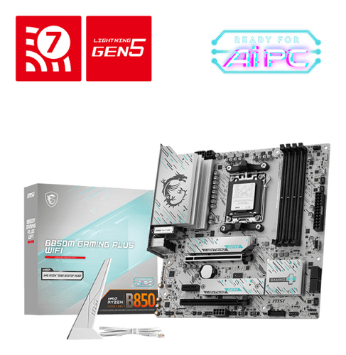 CARTE MERE MSI B850M GAMING PLUS WIFI DDR5