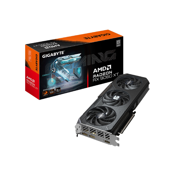 CARTE GRAPHIQUE GIGABYTE RADEON RX 9060 XT GAMING OC 16G
