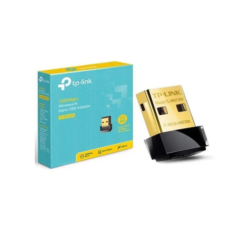CLE WIFI TP-LINK TL-WN725N 150MBPS WIRELESS N NANO USB ADAPTER