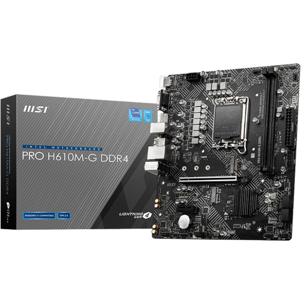 CARTE MERE MSI PRO H610M-G DDR4