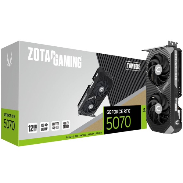CARTE GRAPHIQUE ZOTAC GAMING GEFORCE RTX 5070 TWIN EDGE