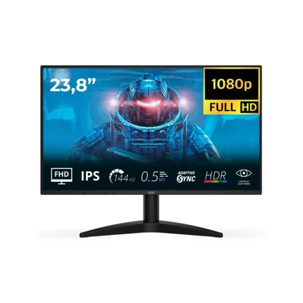 MONITEUR AOC 24B36X 23.8" IPS 144HZ 0.5MS