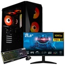SETUP GAMER R5 5500/RTX5060Ti-8Go/16Go/500Go + 24B36X + GK30