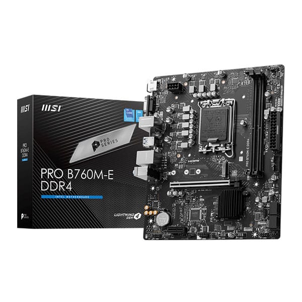 CARTE MERE MSI PRO B760M-E DDR4