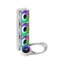 WATERCOLLING AEROCOOL MIRAGE L360 ARGB WATERCOOLING, TDP 550W, 3X12CM ARGB FAN, WHITE