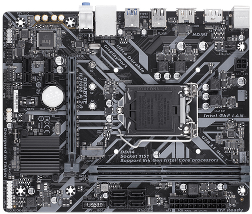 CARTE MERE GIGABYTE 1151 H310M S2