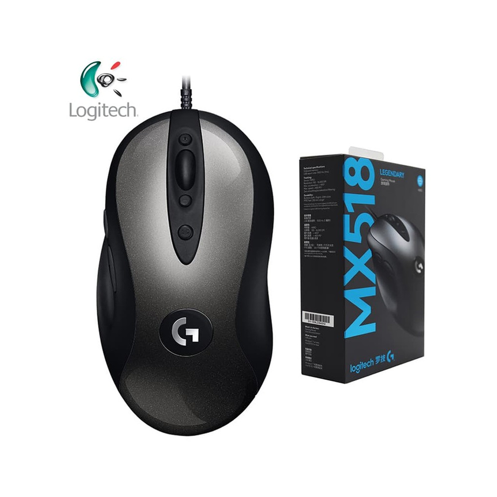 SOURIS LOGITECH G MX518 GAMING USB-EWR2