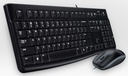 COMBO LOGITECH MK120 NOIR