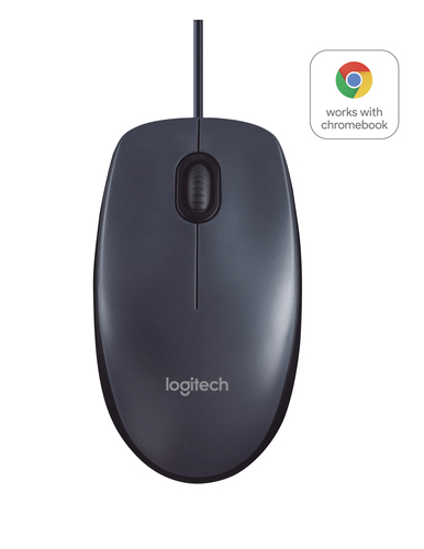 SOURIS LOGITECH® B100 NOIR-GRIS