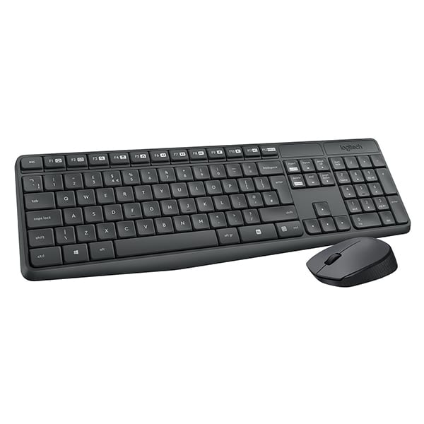 COMBO LOGITECH MK235 WIRELESS GRIS (920-007907)