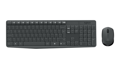 COMBO LOGITECH MK235 WIRELESS GRIS