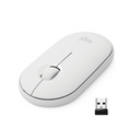 SOURIS LOGITECH® WIRELESS MOUSE M350 PEBBLE BLANC