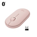 SOURIS LOGITECH® WIRELESS MOUSE M350 PEBBLE ROSE