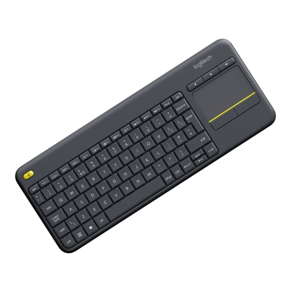 CLAVIER LOGITECH K400 PLUS WIRELESS TOUCH NOIR
