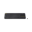 CLAVIER LOGITECH K400 PLUS WIRELESS TOUCH NOIR