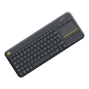 CLAVIER LOGITECH K400 PLUS WIRELESS TOUCH NOIR