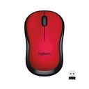 SOURIS LOGITECH M220 WIRELESS WITH SILENT RED