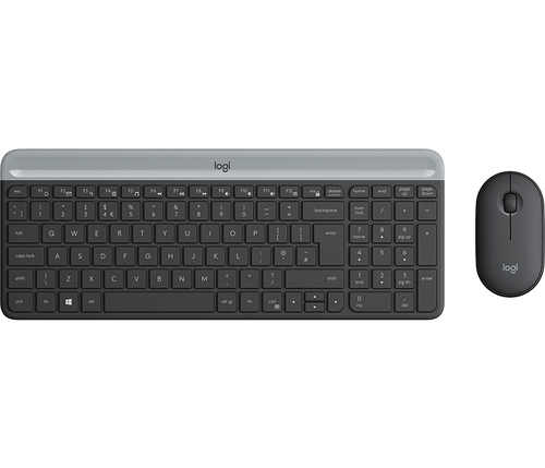 COMBOS LOGITECH SLIM WIRELESS KEYBOARD AND MOUSE COMBO MK470