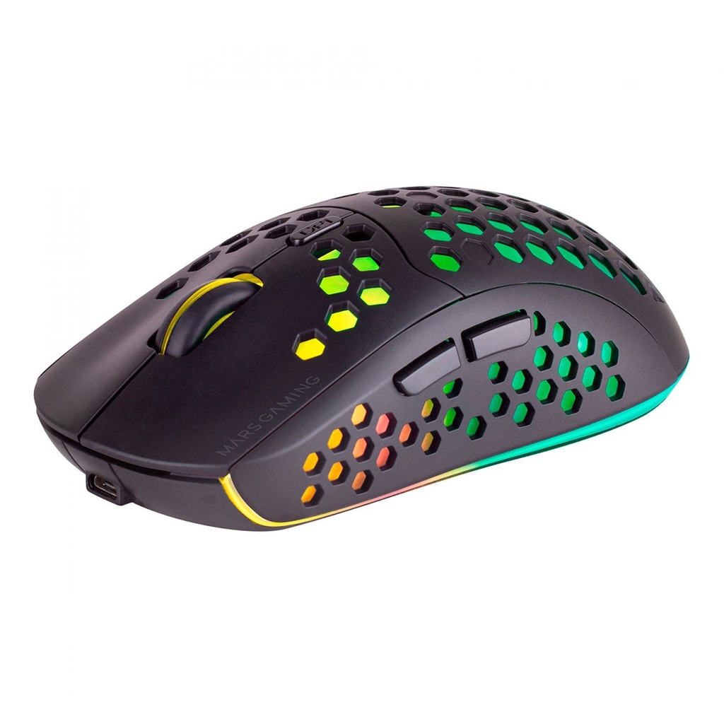 SOURIS MARS GAMING MMW3 , 79G ULTRA-LIGH, R BLACK