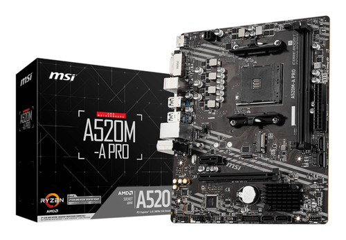 CARTE MERE MSI A520M-A PRO ( 911-7C96-044 )