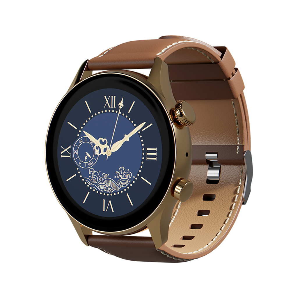 MONTRE ORYX CONNECTEE GLEAM4 BROWN-GF-LTR