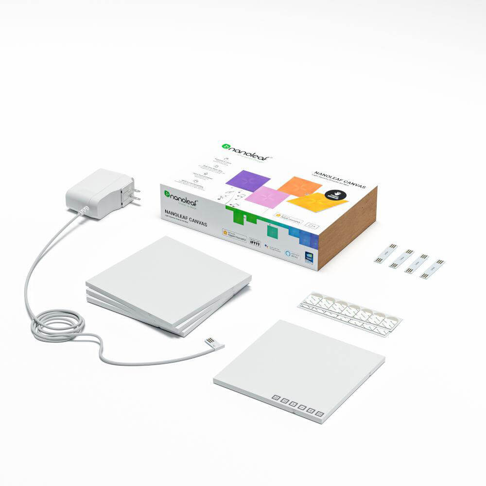 LUMINAIRE NANOLEAF CANVAS SMARTER KIT