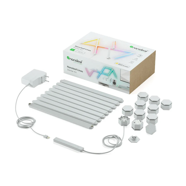 LUMINAIRE NANOLEAF LINES SMARTER KIT (9 BARRES LUMINEUSES LED)