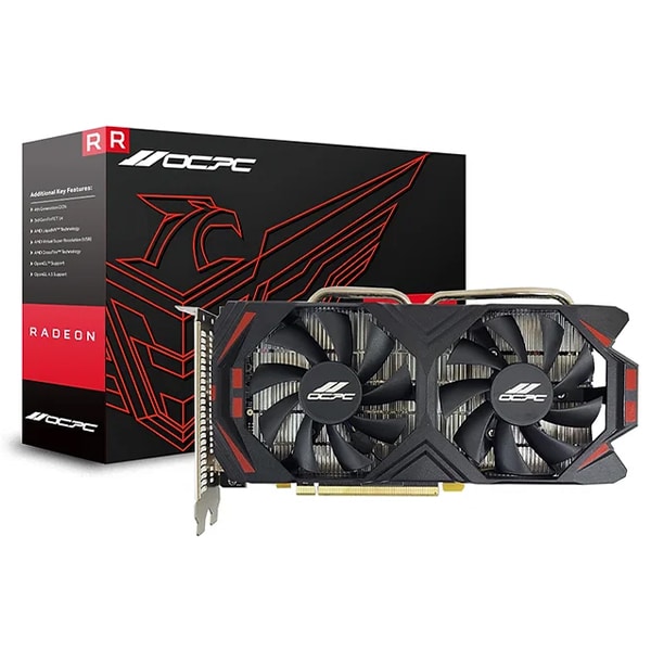 CARTE GRAPHIQUE OCPC RADEON RX 580 8GB GDDR5