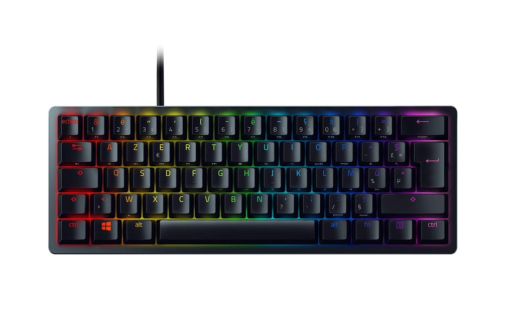 CLAVIER RAZER BLACKWIDOW V3 MINI HYPERSPEED YELLOW SWITCH