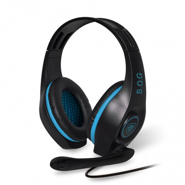 CASQUE SPIRIT SOG PS4 TELECOMMANDE PRO SH5 BLEU MIC G715PS4