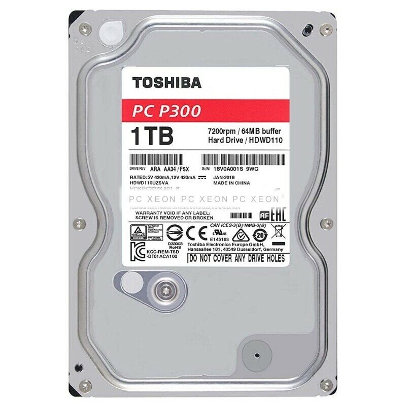 DISQUE DURE TOSHIBA P300 1 TO – 3,5