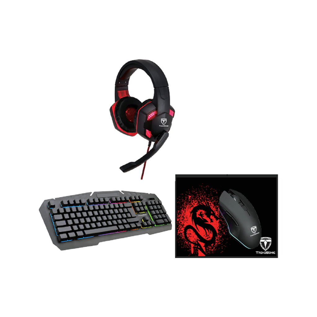 COMBO TRENDSONIC 4IN1 GAMING PACK
