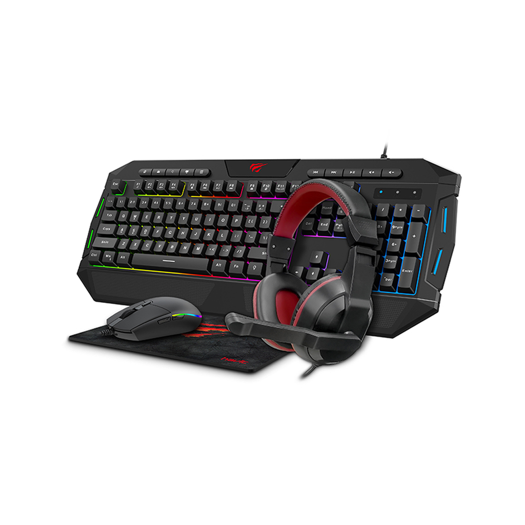 COMBO HAVIT 4IN1 WIRED GAMING