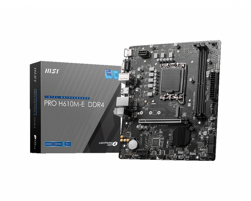 CARTE MERE MSI PRO H610M-E DDR4